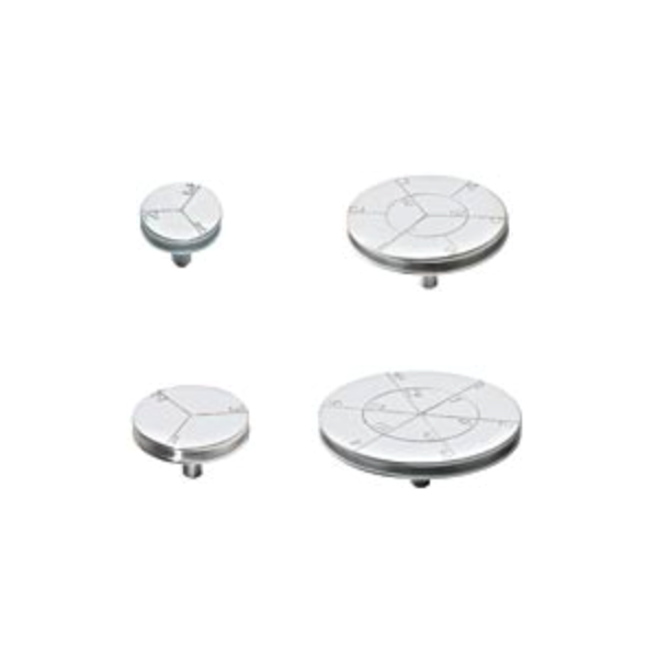 SEM specimen mounts, engraved divisions, pin mount