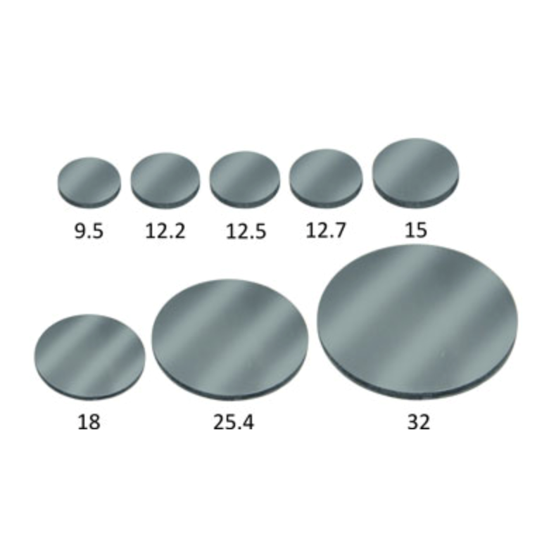 SEM highly polished carbon planchets