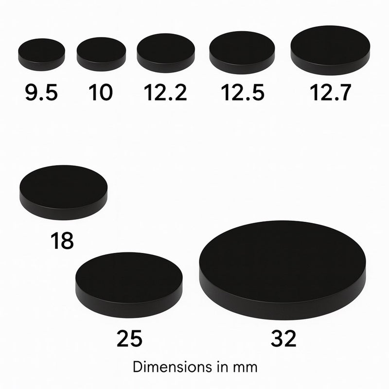 SEM high purity vitreous carbon planchet