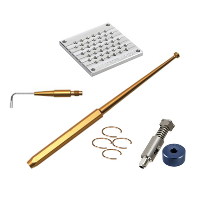 PELCO C-clip TEM grid holder block kit