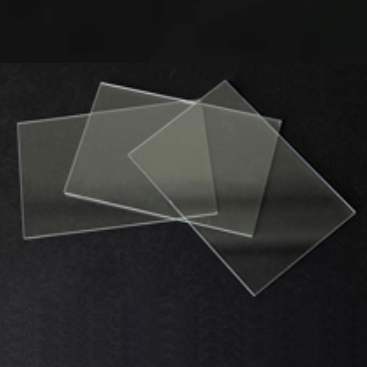 Large microscope coverglass, No.1 and No.1.5