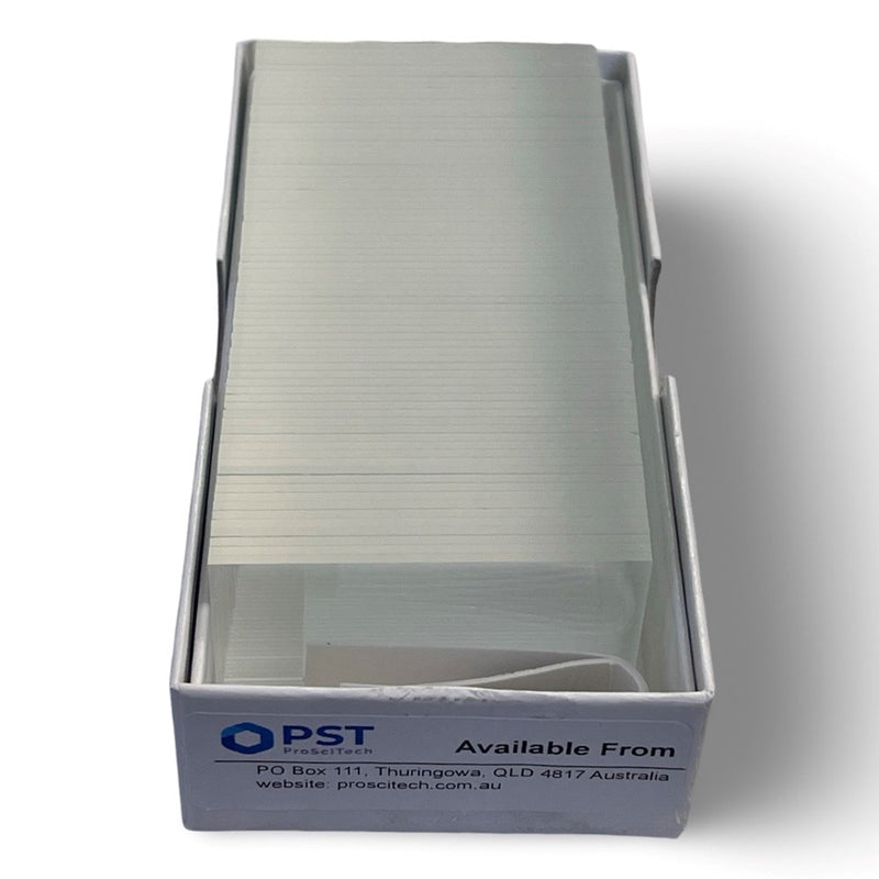 Petrographic microscope slides, 27 x 46mm