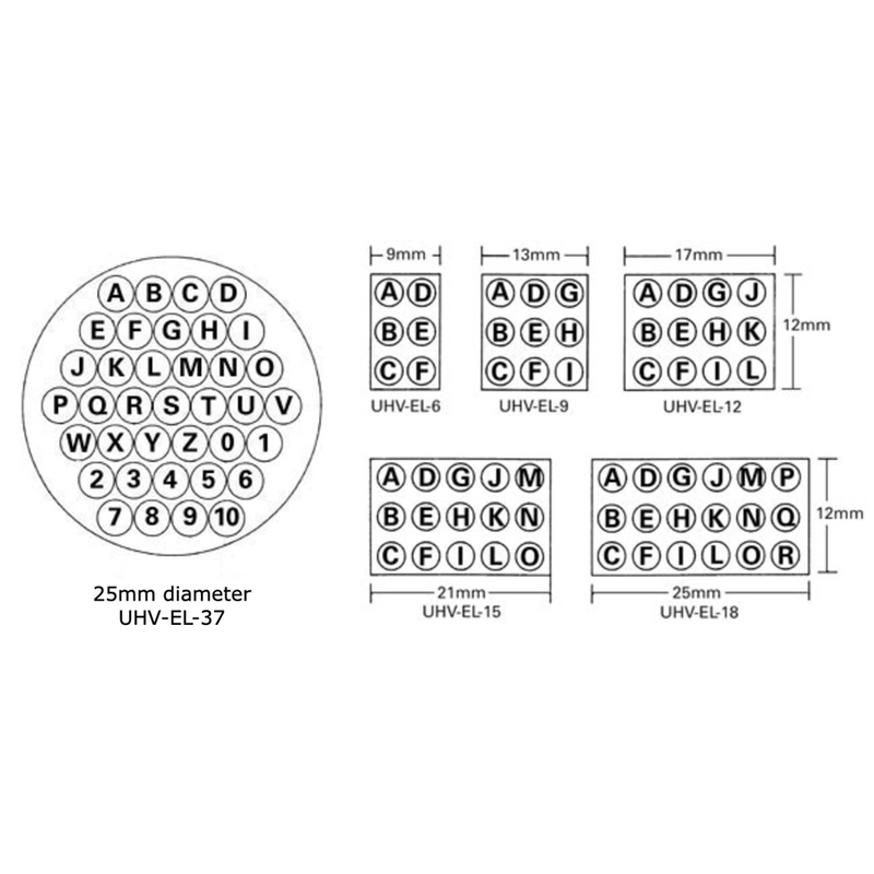 Retainers for ultra high vacuum reference standards