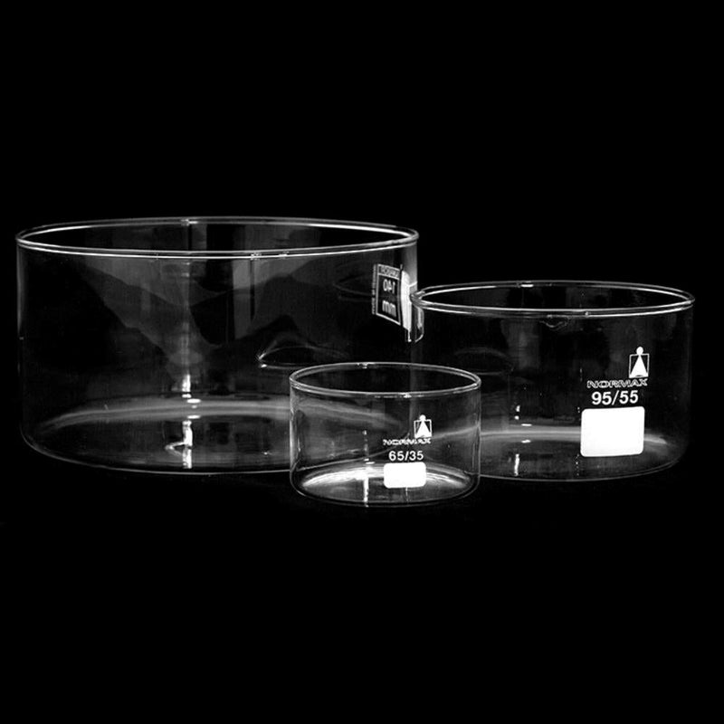 Glass crystallising dishes