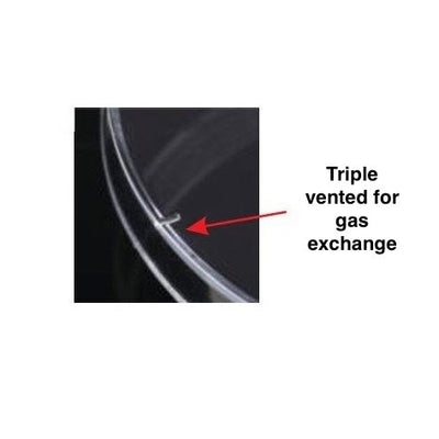 Petri dishes, sterile, PS