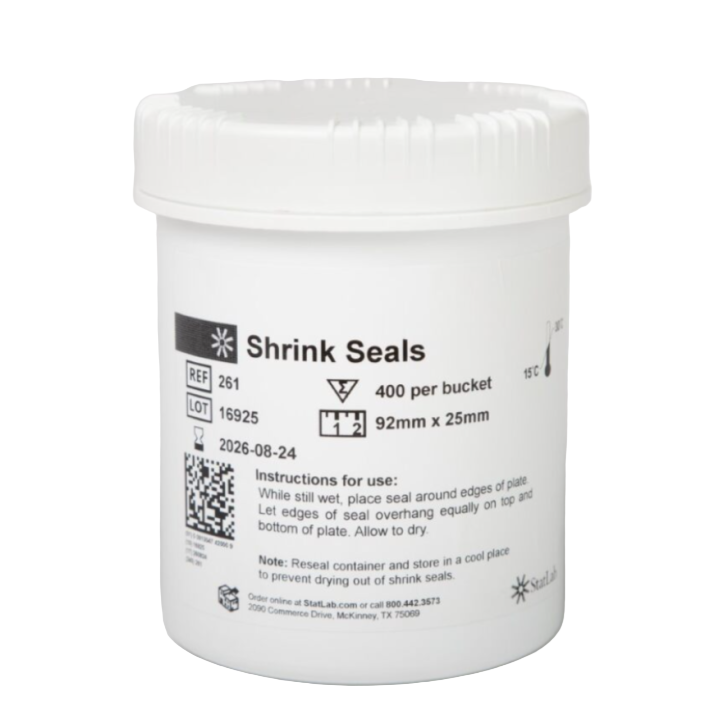 Shrink seals for Petri dishes