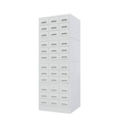 Slide storage cabinet
