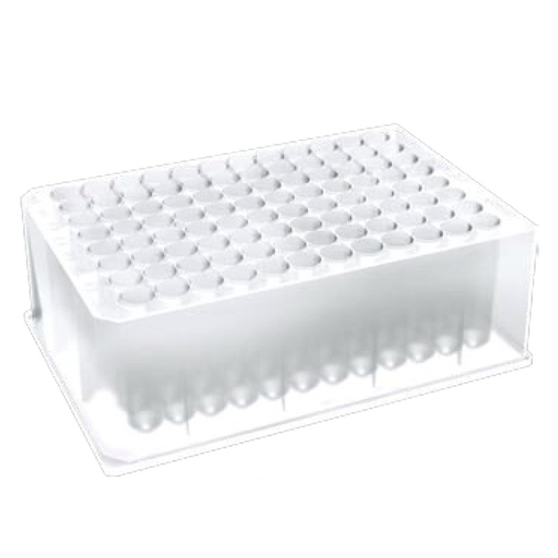 Sapphire 96 well deep microplate with U-bottom, round wells, PS