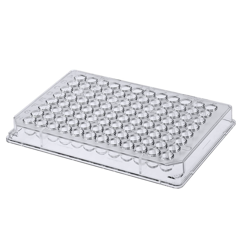 Sapphire 96 well microplate with U-bottom, round wells, PS