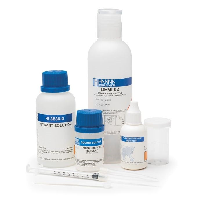 Formaldehyde chemical test kit