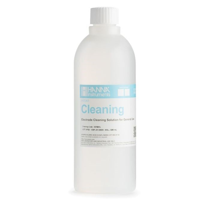 Electrode cleaning solution