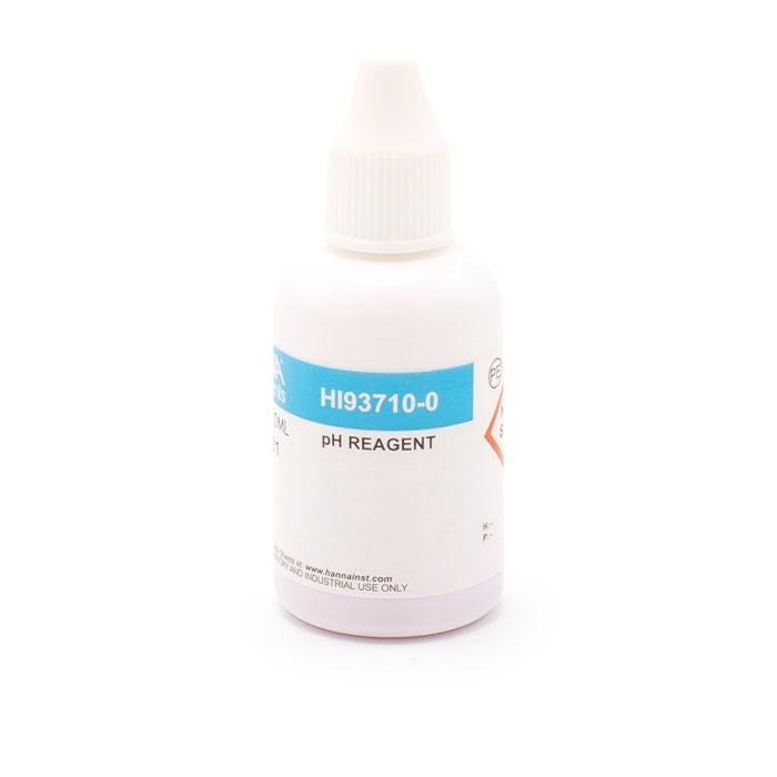 pH indicator solution, phenol red