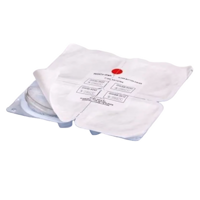 PELCO glass bottom dishes, clear wall