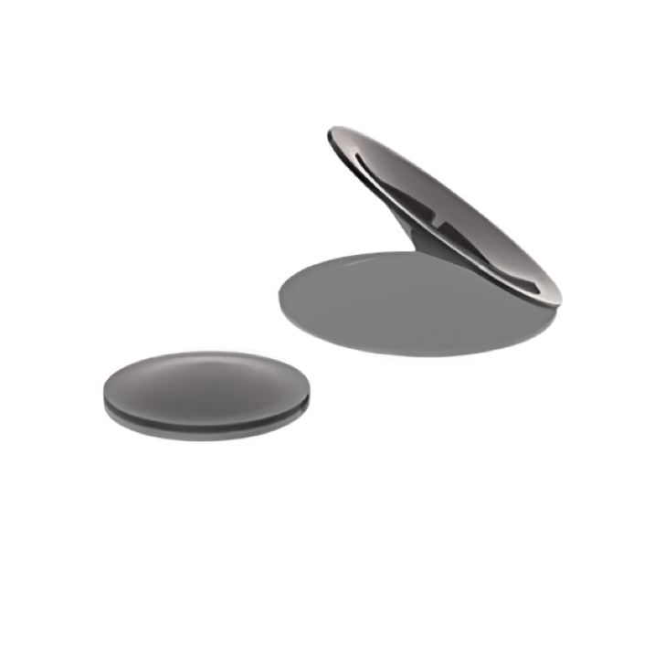 Vitreous carbon crucibles and lids
