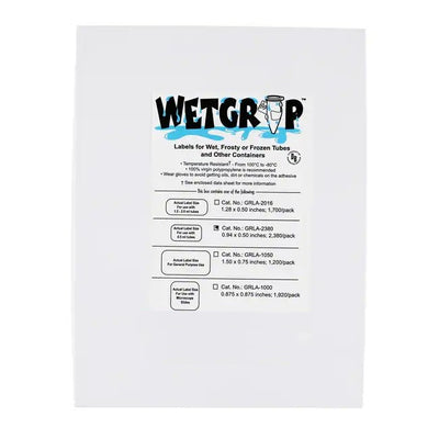 WetGrip laser labels, sheets
