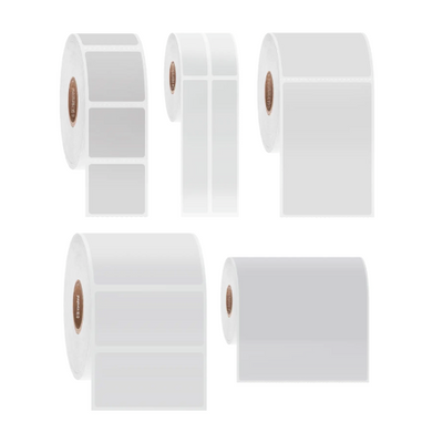 Cryo-JetTAG inkjet labels, rectangular, 50.8mm core