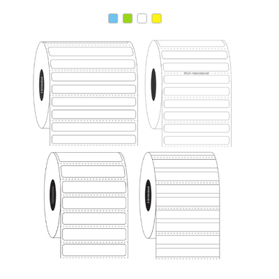 Removable PlateTAG deep-freeze thermal transfer labels, microplates