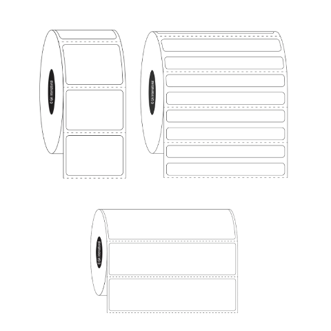 Removable Steri-ThermoTAG autoclave-resistant labels, rectangular