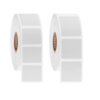 Removable solvent-resistant blackout labels, -79C to +93C