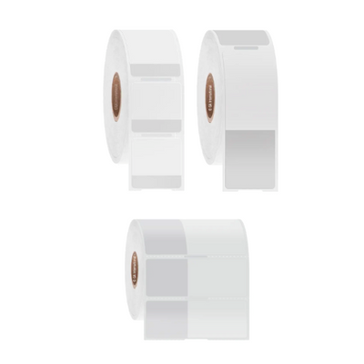 Cryo-wrapTAG autoclave-resistant thermal transfer labels, rectangular + wrap, 25.4mm core