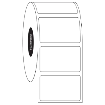 CryoRFID deep-freeze vial labels, rectangular