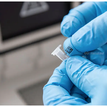 Permanent Cryo-LazrTAG autoclave-resistant laser labels, US letter sheets
