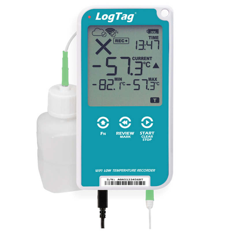 LogTag 30 day WiFi low-temperature data logger