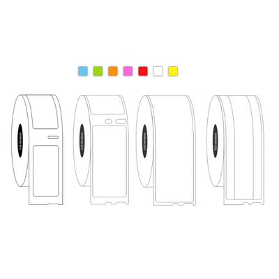 Cryo-DTermo DYMO compatible cryogenic labels, rectangular