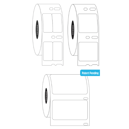 Zesti-DTermo DYMO compatible heat-resistant labels