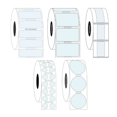 Cryo-OmniTAG thermal transfer labels, 25.4mm core