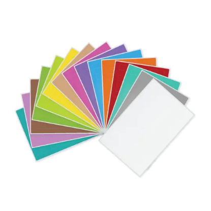 Lab-TAG colour rectangle cryogenic microtube top labels, Hagaki sheets