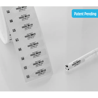 PinTAG cryogenic 2D-barcoded tube labels