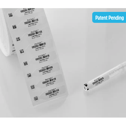 PinTAG cryogenic 2D-barcoded tube labels