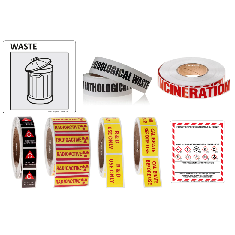Laboratory warning labels, paper – ProSciTech