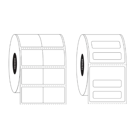 Piggyback NitroTAG cryogenic multi-layer barcode labels