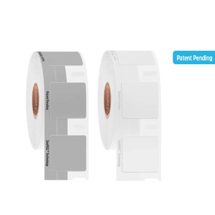 Cryo-DTermo DYMO-compatible cryogenic labels with SimPEEL technology