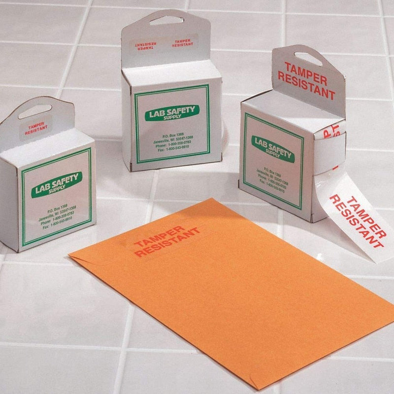 Secure-lock tamper resistant labels