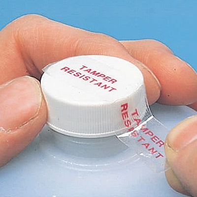 Secure-lock tamper resistant labels