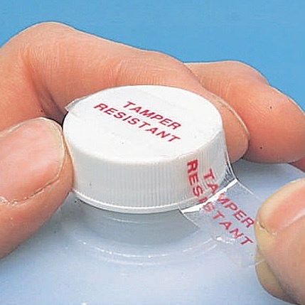 Secure-lock tamper resistant labels