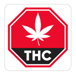 Standardised cannabis THC symbol labels, Candian