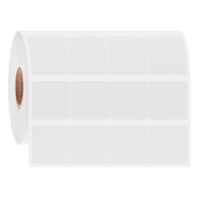 XyliTUFF extended exposure xylene chemical-resistant labels, 4 across ...
