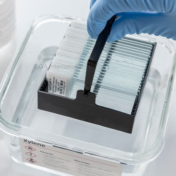 XyliTUFF extended exposure xylene chemical-resistant labels