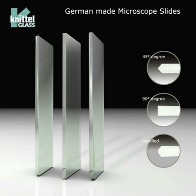 StarFrost platinum line microscope slides, colour coded