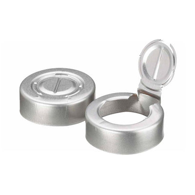 Crimp caps, tear-off