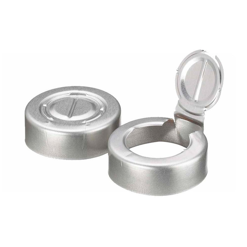 Crimp caps, tear-off