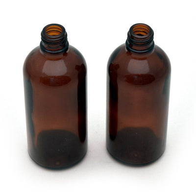 Amber glass bottles Type III