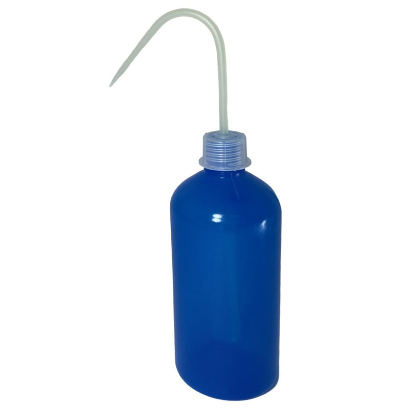 Coloured wash bottles, PE