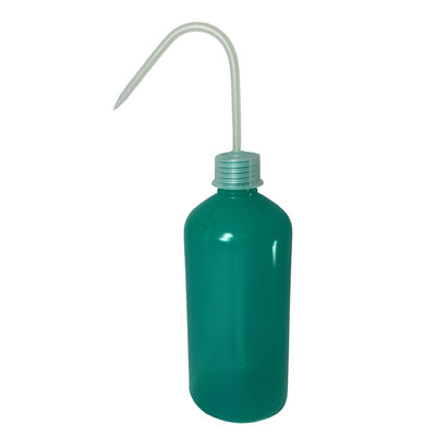 Coloured wash bottles, PE