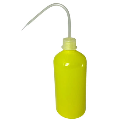 Coloured wash bottles, PE