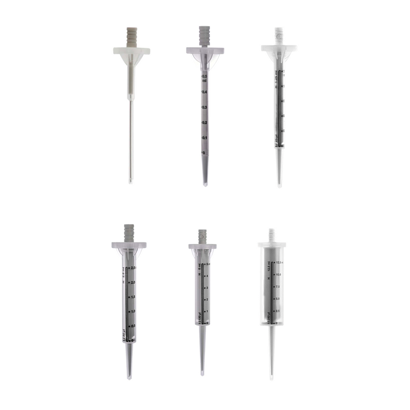 Sapphire syringe tips, classic style